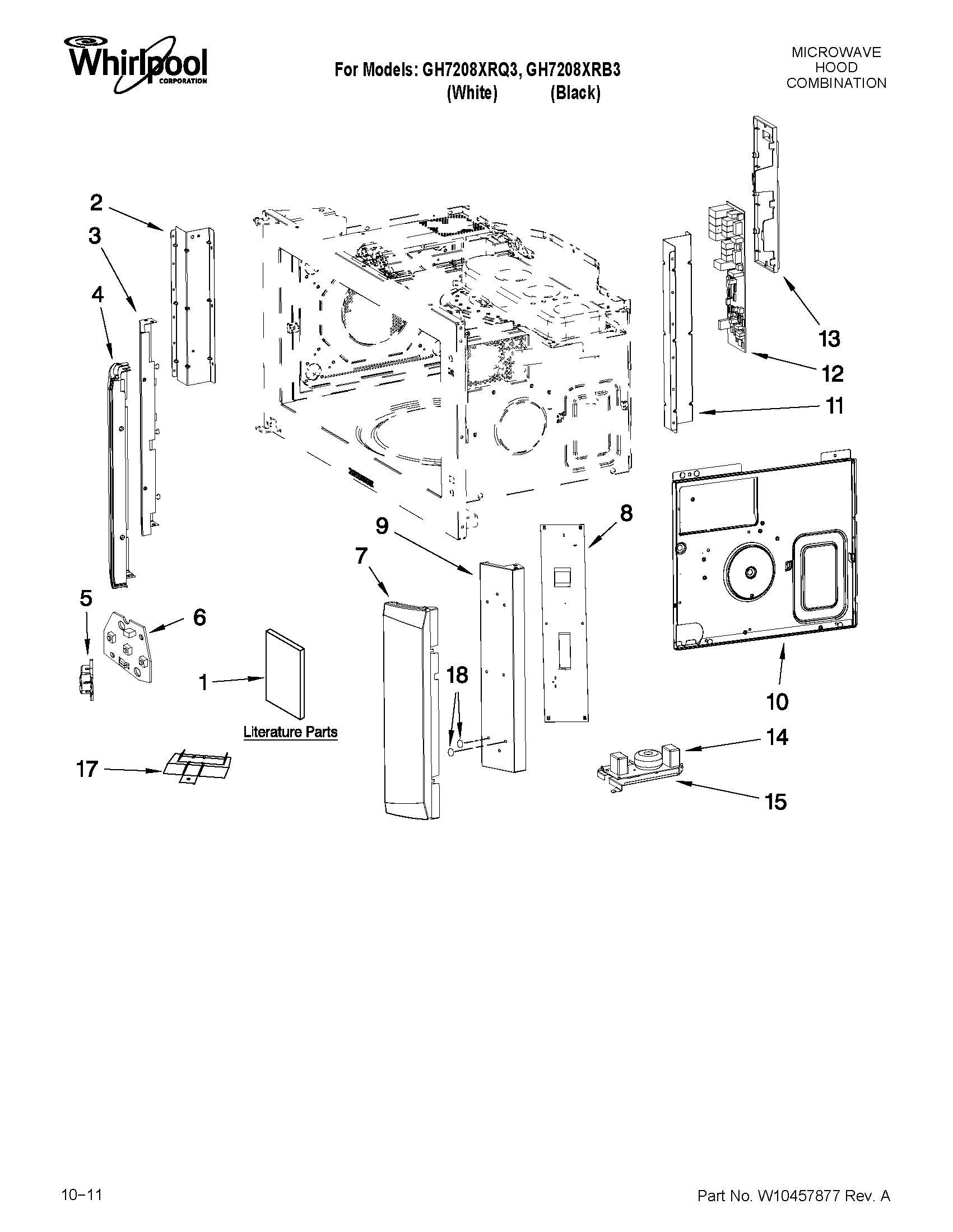Control board parts