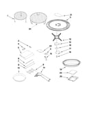 Rack and turntable parts