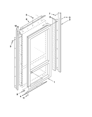 Cabinet and breaker trim parts