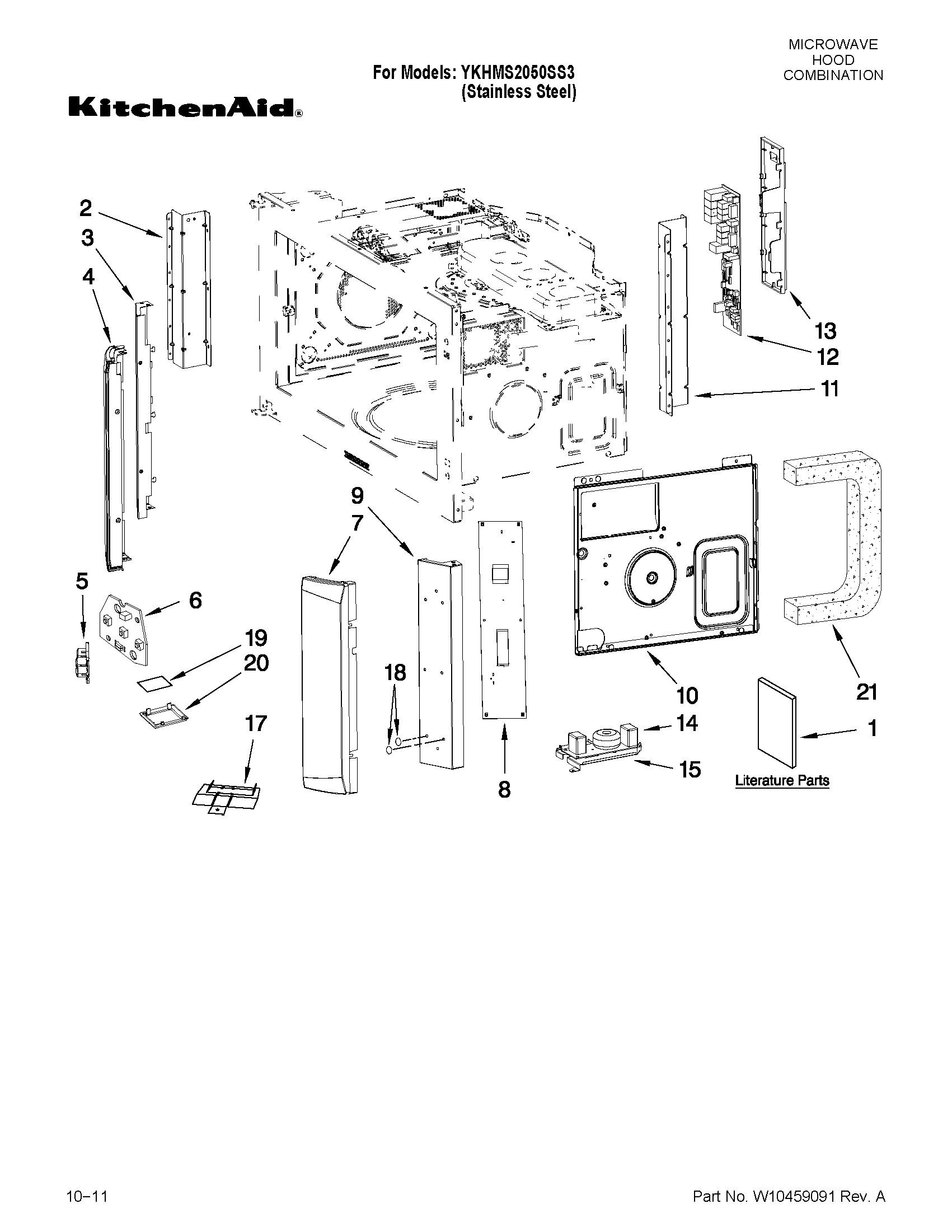 Control board parts