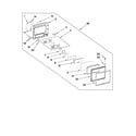 KitchenAid YKHMS2050SS3 door parts diagram