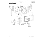 KitchenAid KHMS2056SBL2 control board parts diagram