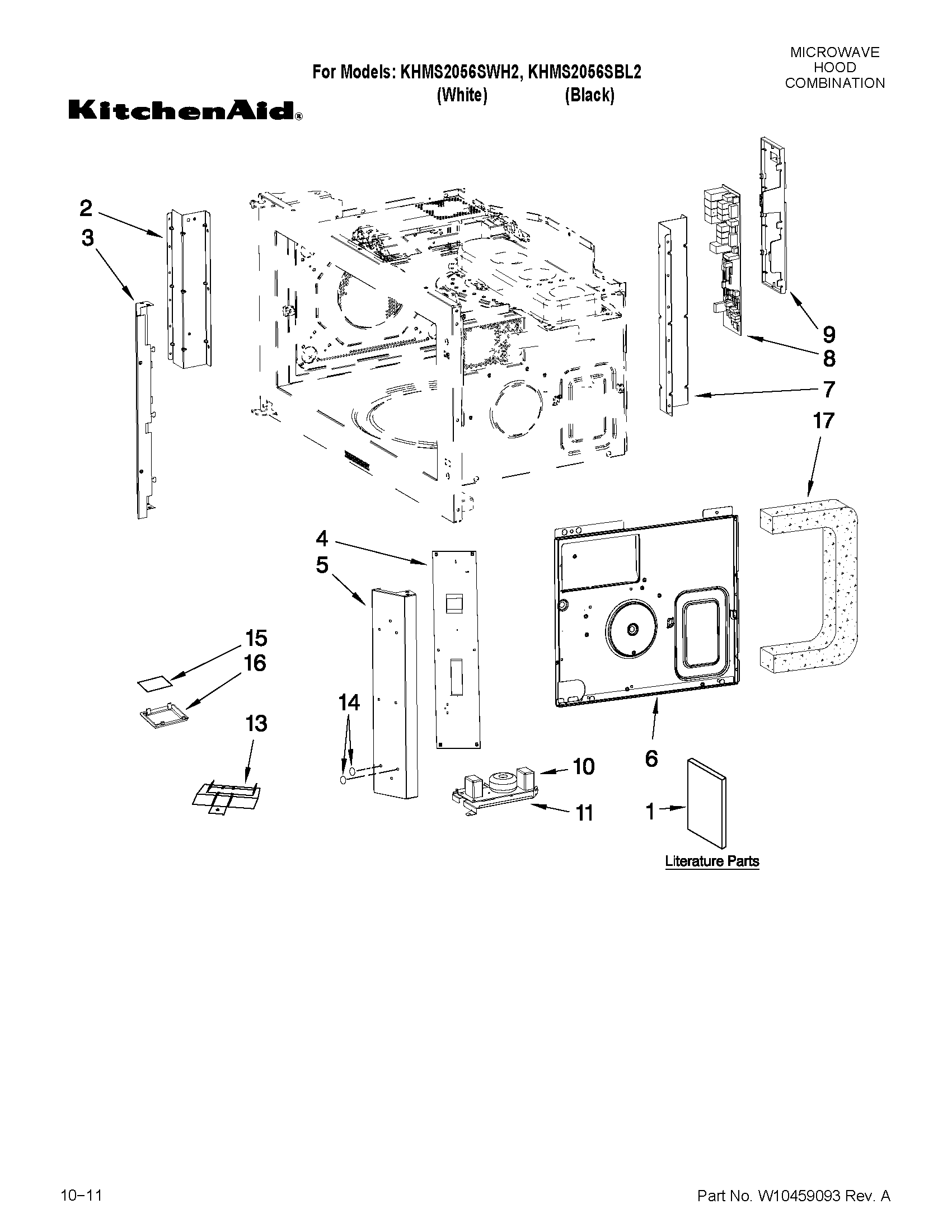 Control board parts