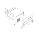 Top grille and unit cover parts