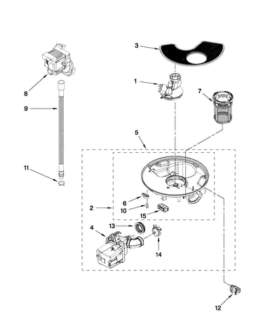 Pump and motor parts