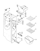 Freezer liner parts