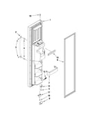 Freezer door parts