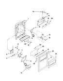 Dispenser front parts