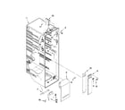 Whirlpool 7GSC22C6XY01 refrigerator liner parts diagram