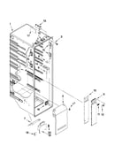 Refrigerator liner parts