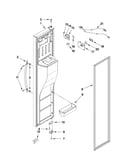 Freezer door parts