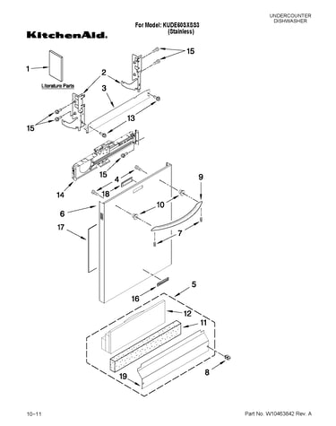Door and panel parts