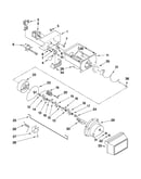Motor and ice container parts