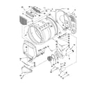 Maytag MDG17MNBGW0 bulkhead parts diagram