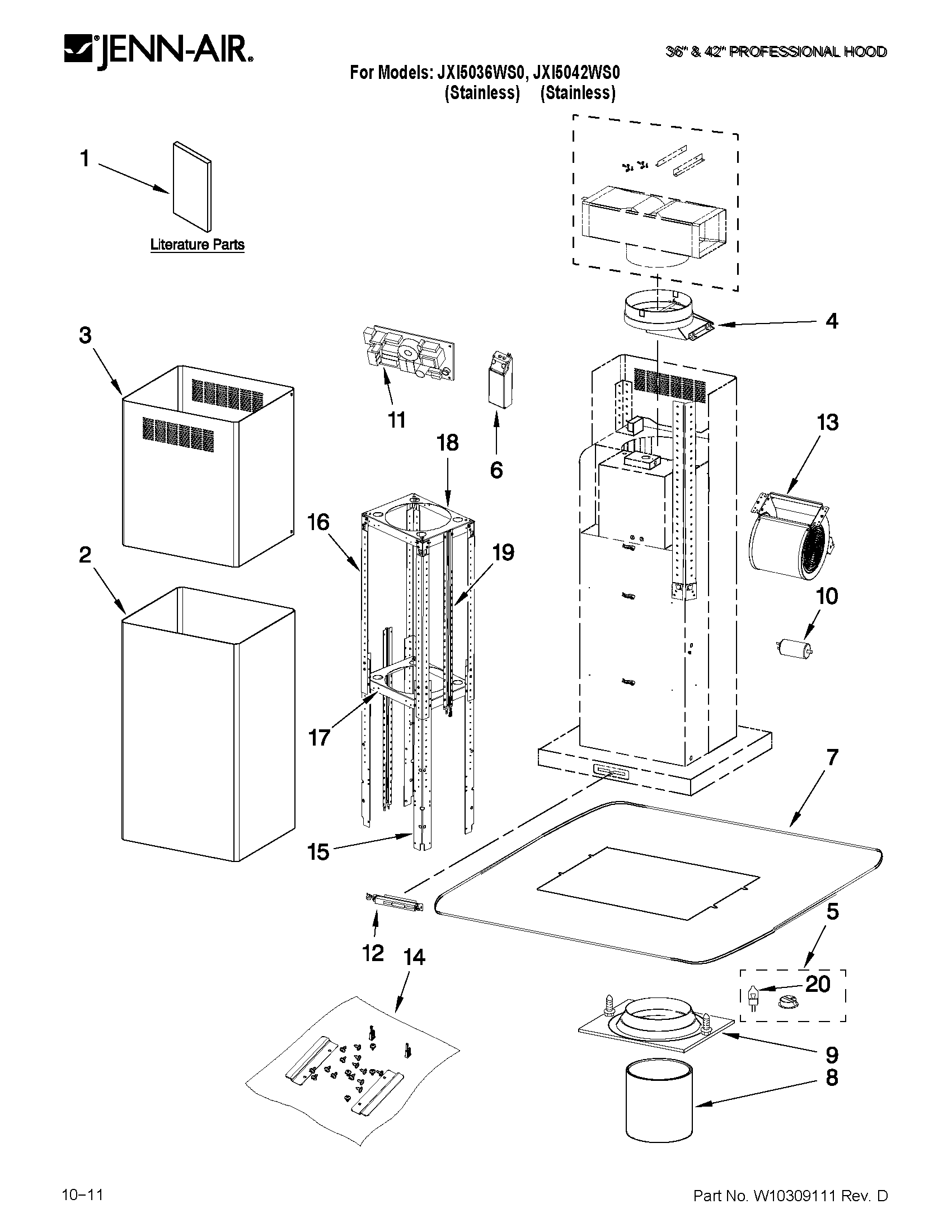 Hood parts