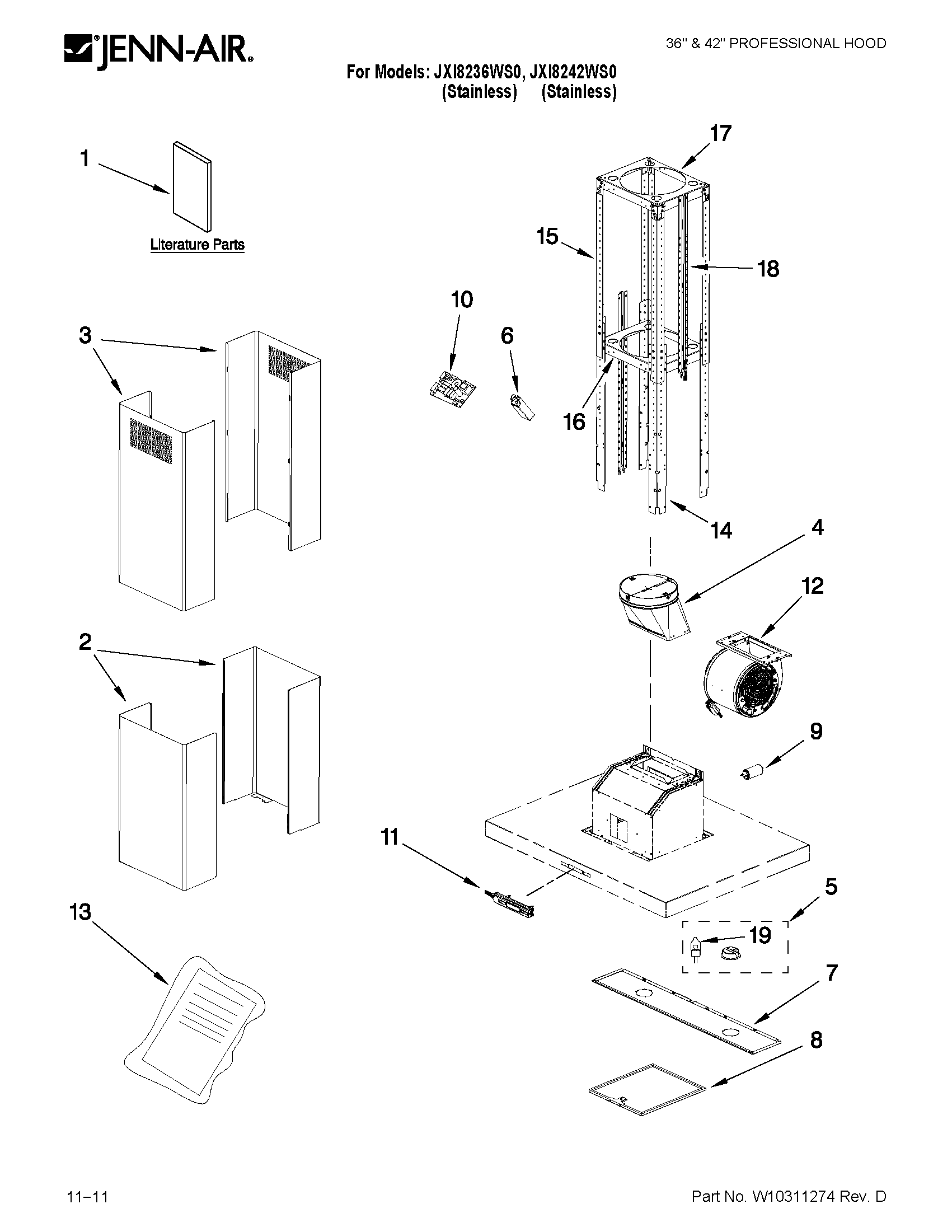 Hood parts