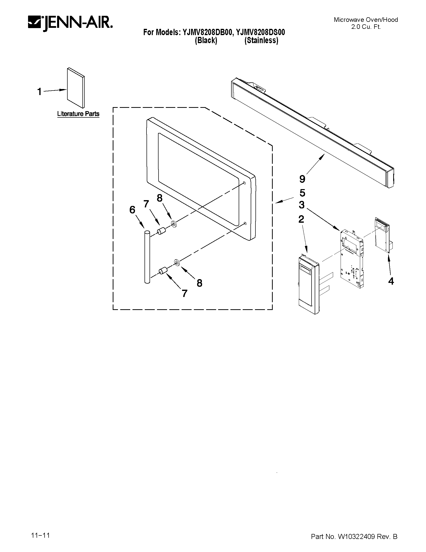 Control panel parts
