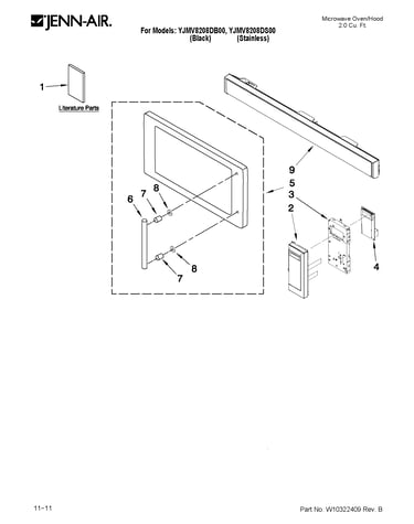 Control panel parts