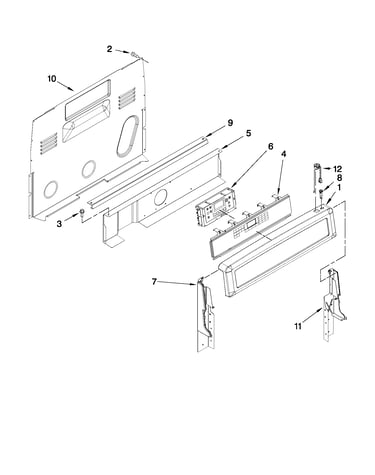 Control panel parts