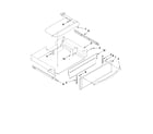 Maytag YMIR8890AS0 drawer parts diagram