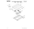 Maytag YMER8670AS0 cooktop parts diagram