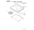 Maytag YMER7662WW2 cooktop parts diagram