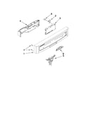Control panel and latch parts