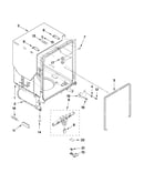Tub and frame parts