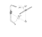 Jenn-Air JDB8000AWC0 upper wash and rinse parts diagram