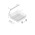 Jenn-Air JDB8000AWC0 upper rack and track parts diagram