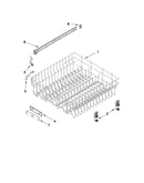 Upper rack and track parts