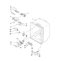 KitchenAid KFCS22EVMS4 refrigerator liner parts diagram