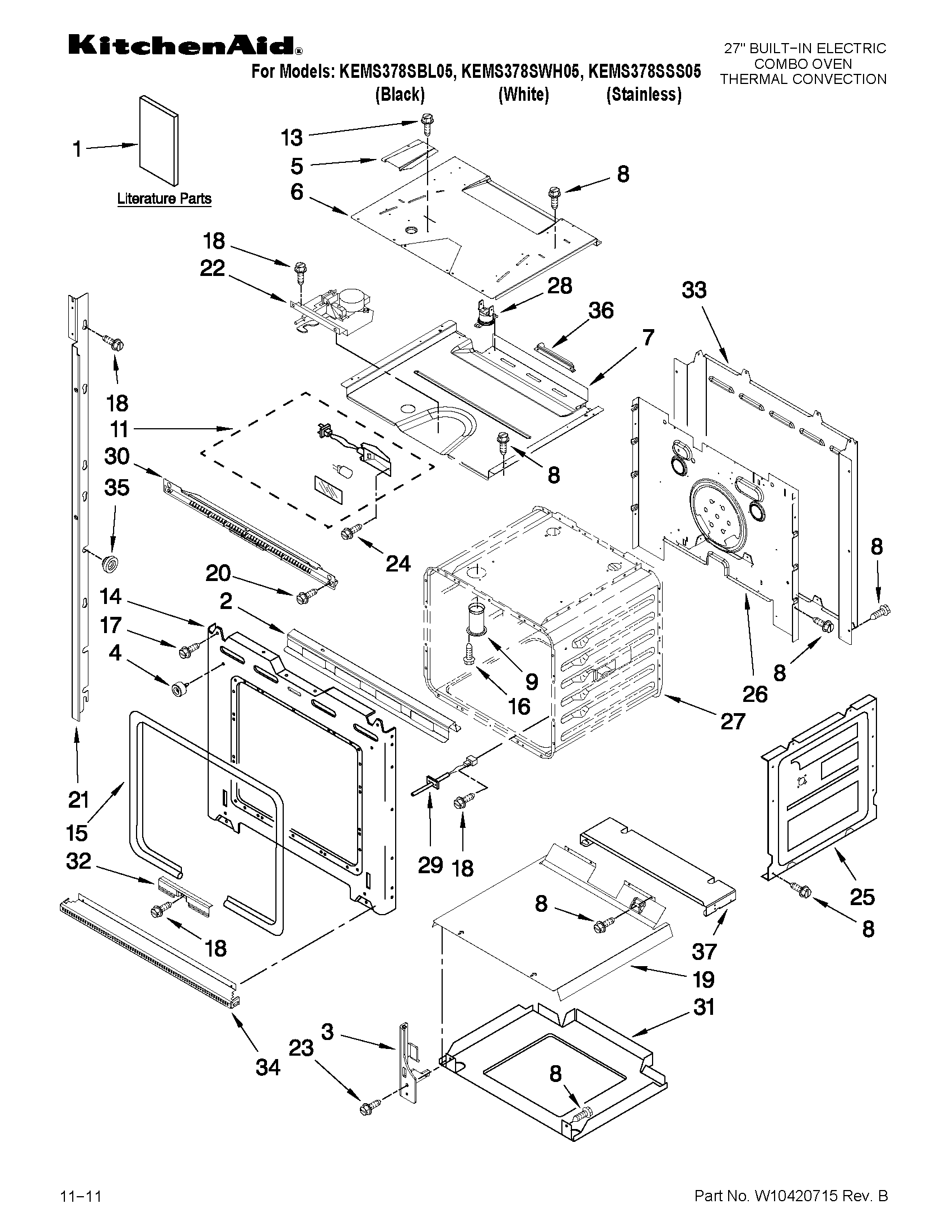 OVEN PARTS