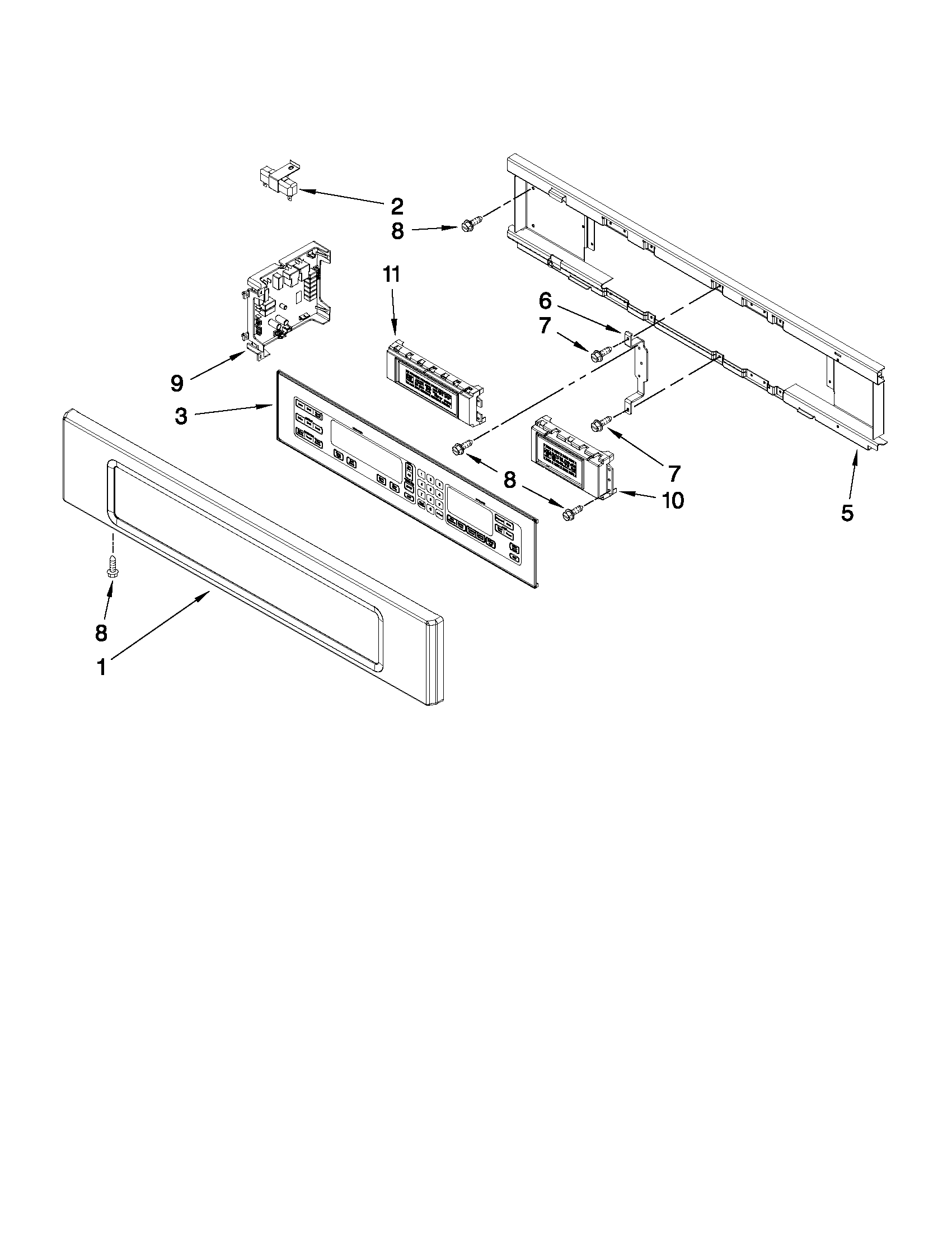 CONTROL PANEL PARTS