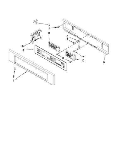Control panel parts