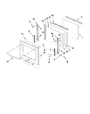 Oven door parts