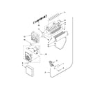 Whirlpool WSF26D2EXY02 icemaker parts diagram
