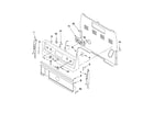 Whirlpool WFE366LVQ1 control panel parts diagram