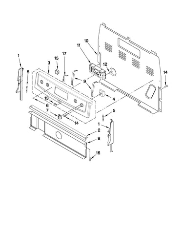 Control panel parts