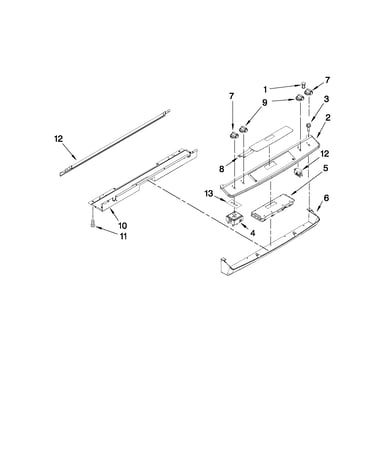 Control panel parts