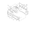 Whirlpool WFE374LVQ1 control panel parts diagram