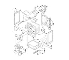 Whirlpool WFE374LVB1 chassis parts diagram