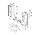 KitchenAid KFIS27CXBL3 refrigerator door parts diagram
