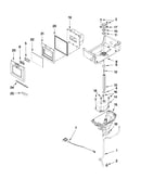 Motor and ice container parts