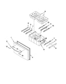 Freezer door parts