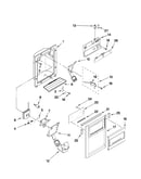 Dispenser front parts
