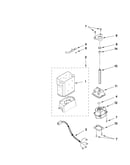 Motor and ice container parts
