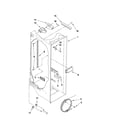 Whirlpool 6GD25DCXHS15 refrigerator liner parts diagram