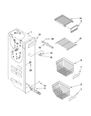 Freezer liner parts