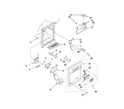 Whirlpool 6GD25DCXHS15 dispenser front parts diagram